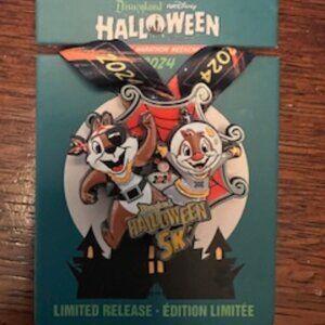 Chip & Dale Run Disney Halloween Half Marathon Weekend 2024 - Mini Metal